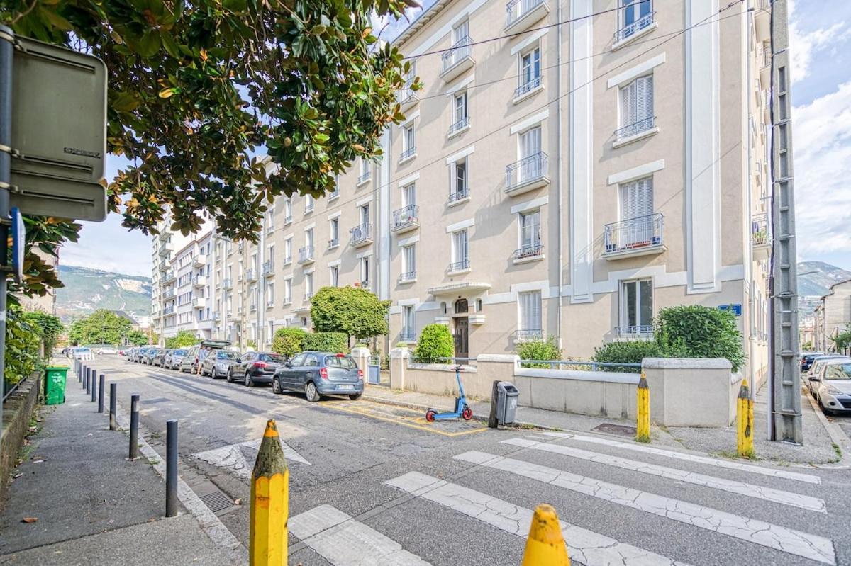 2 Pieces Tout Confort, Deco Moderne, Wifi Fibre Grenoble Esterno foto